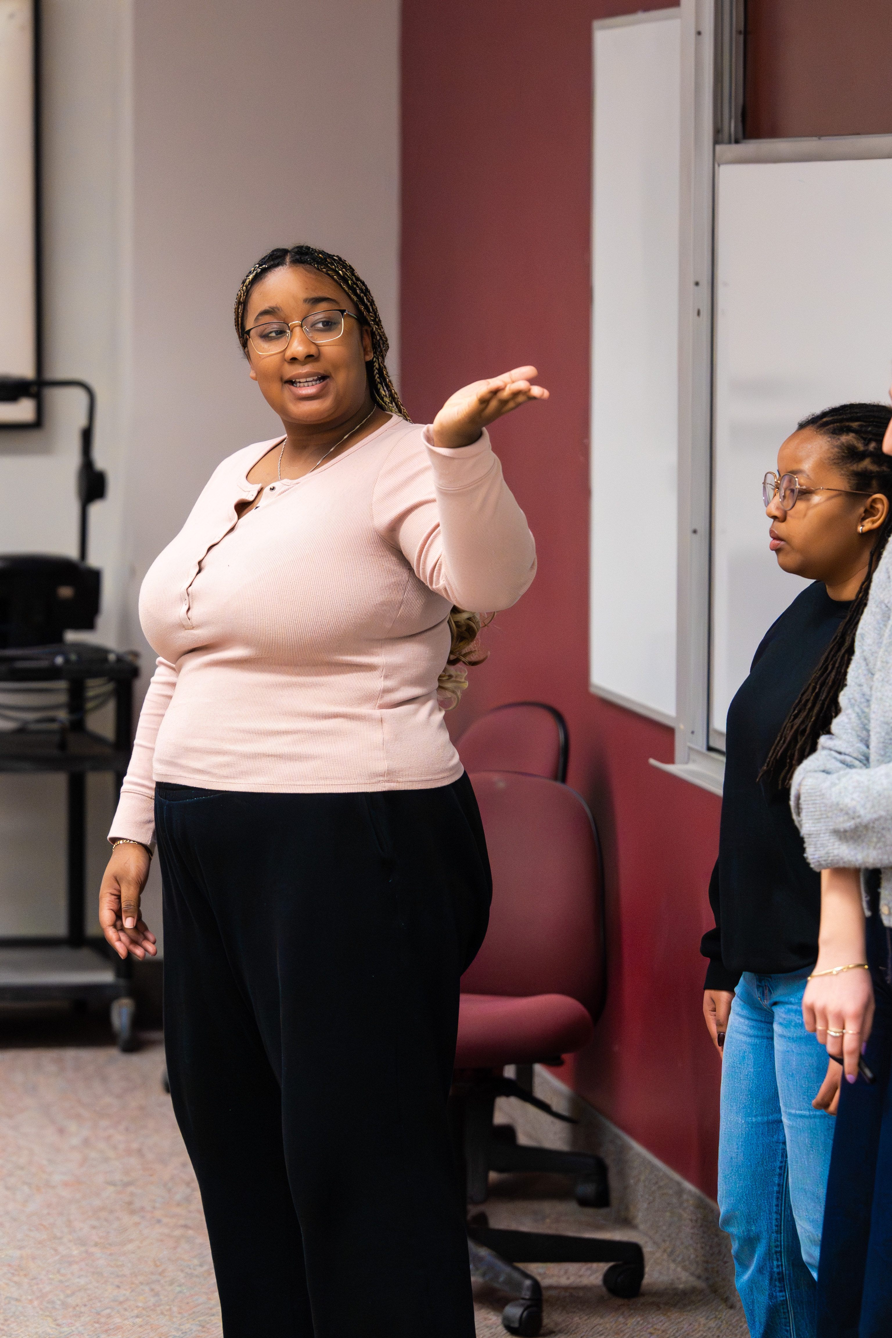 Maya presenting to IE 2298